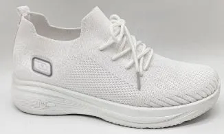 Tenis Deportivos Comodos-F029-Blanco36-39