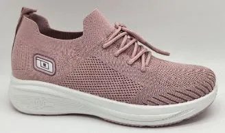 Tenis Deportivos Comodos-F029-Rosa35-38
