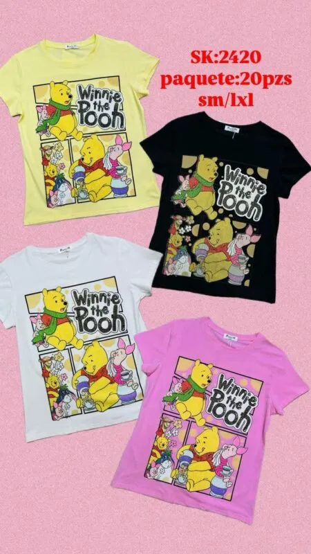 Blusas Winnie Pooh-2420