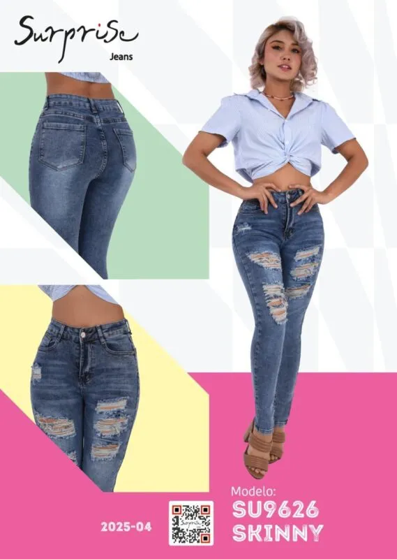Jeans Skinny Surprise-SU9626