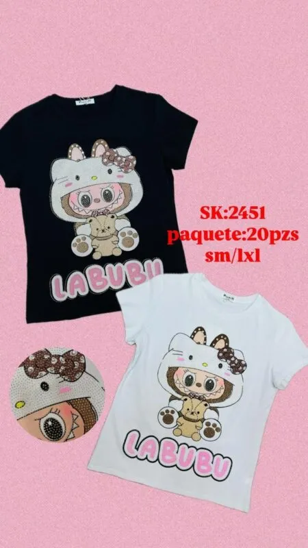 Playera Labubu-2451