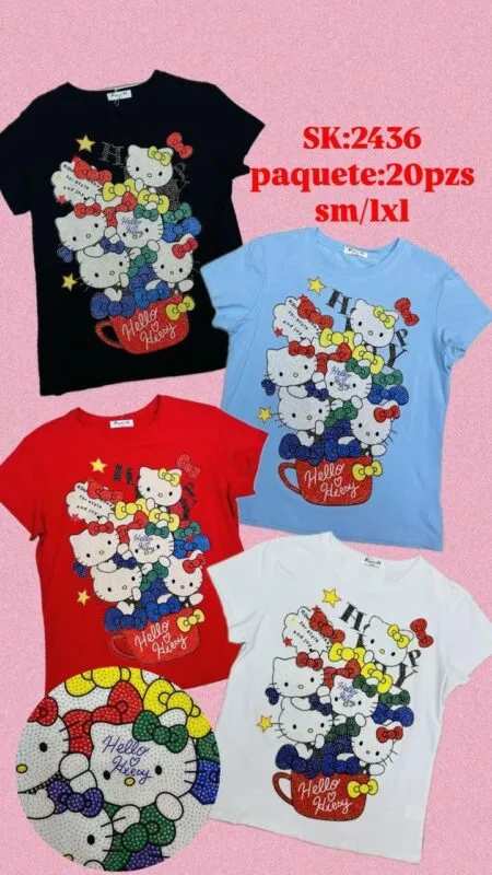 Playera "Hello Kitty-2436