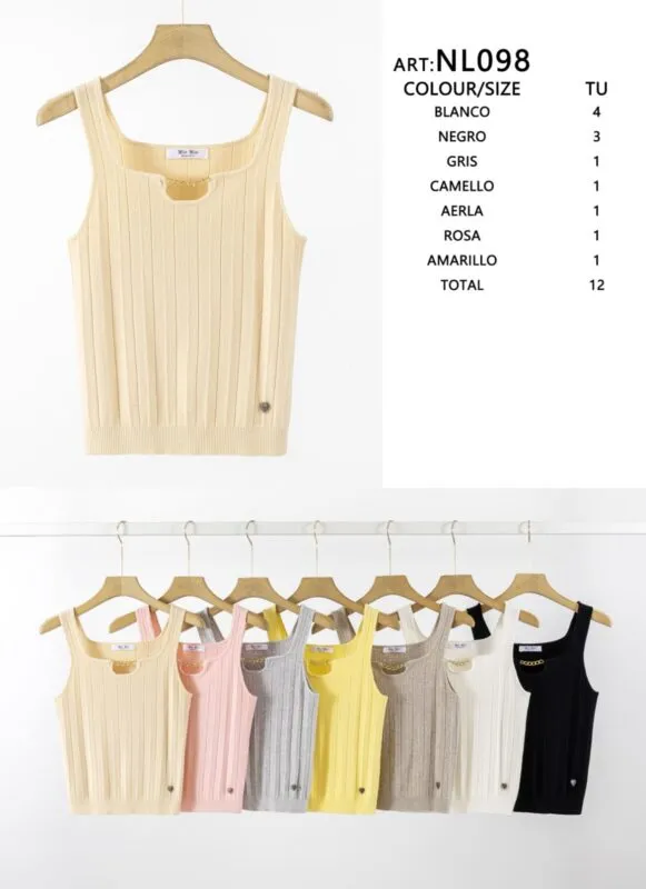 Blusa Sin Mangas-NL098