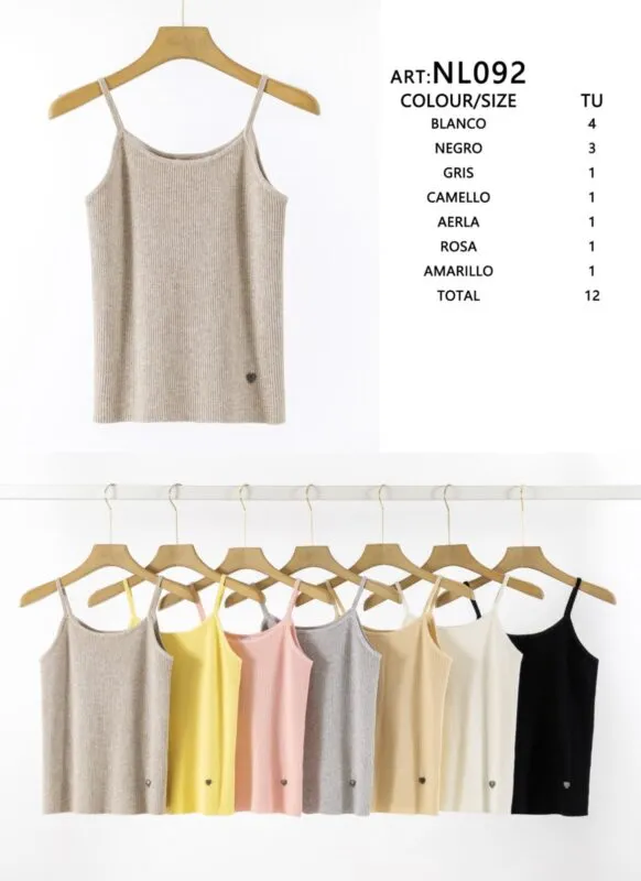 Blusa De Tirantes-0-NL092