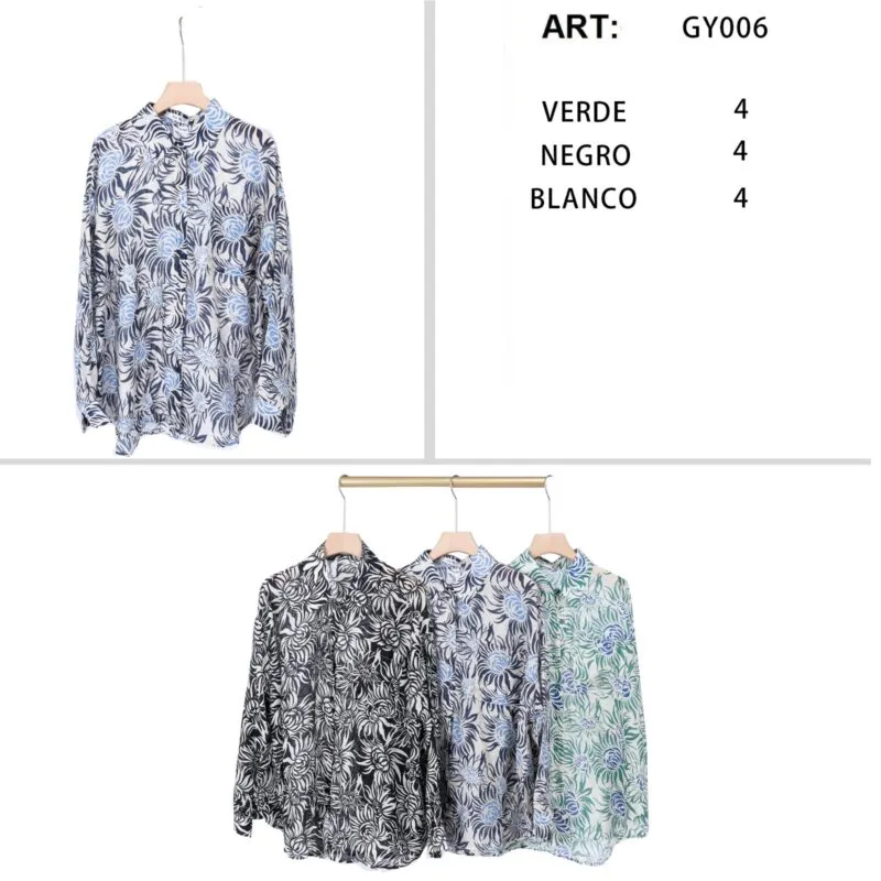 Blusa Estampada-GY006