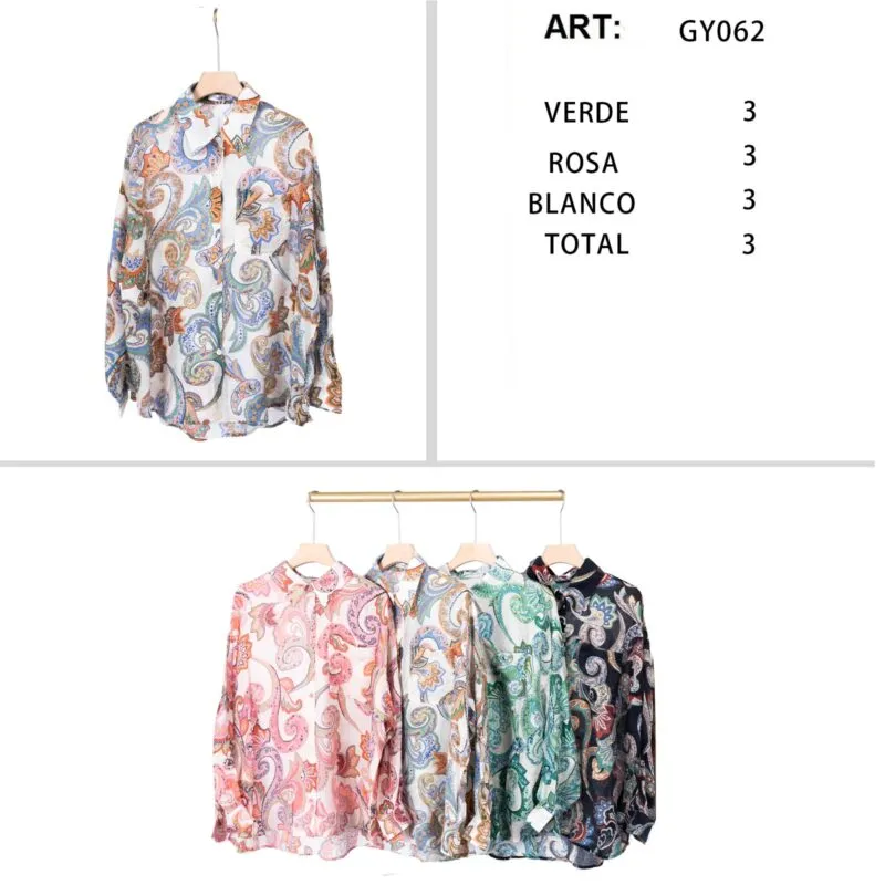 Blusa Estampada-GY062