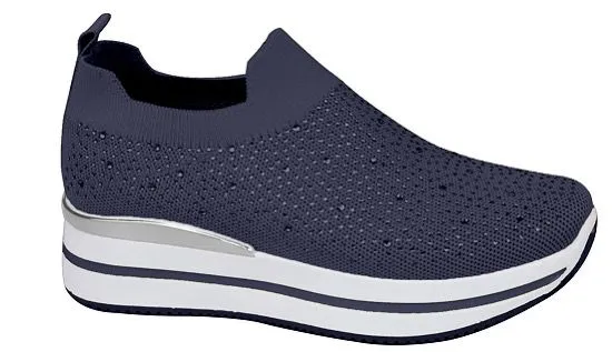 Tenis Deportivos Comodos-F003-Denim 36-39