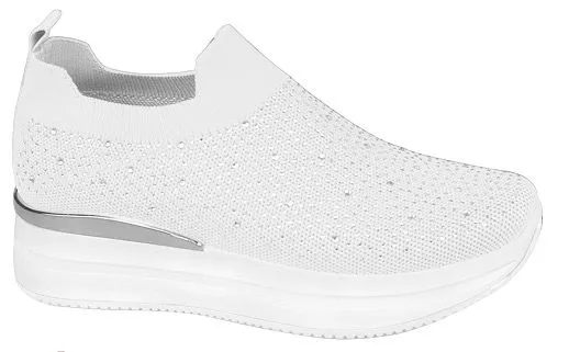 Tenis Deportivos Comodos-F003-Blanco 35-38