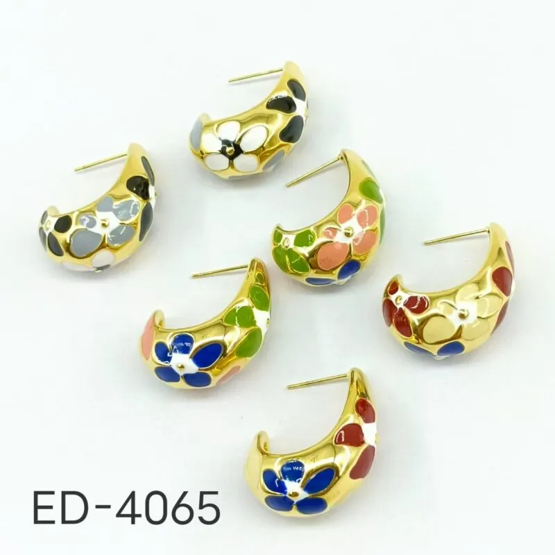Aretes Flor-ED-4065