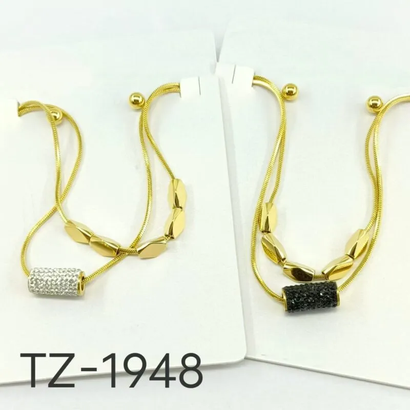 Collar Elegante con Aretes-TZ-1948