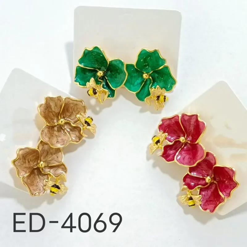 Aretes Flor-ED-4069