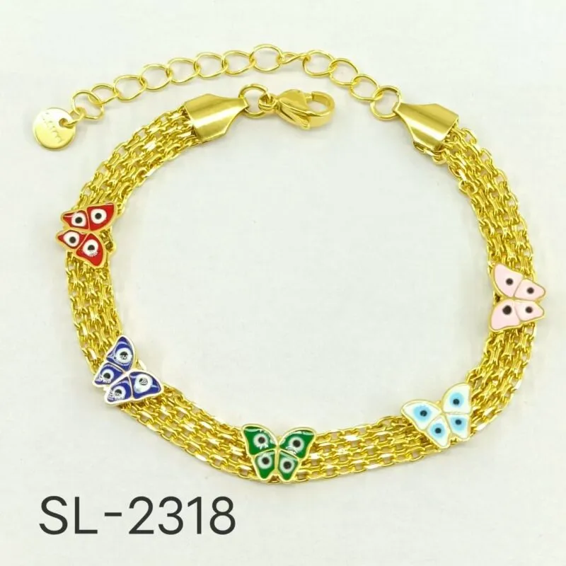 Pulsera Ojitos de Mariposa-SL-2318