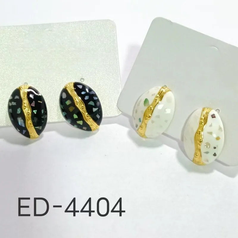Aretes Tipo Huevito-ED-4404