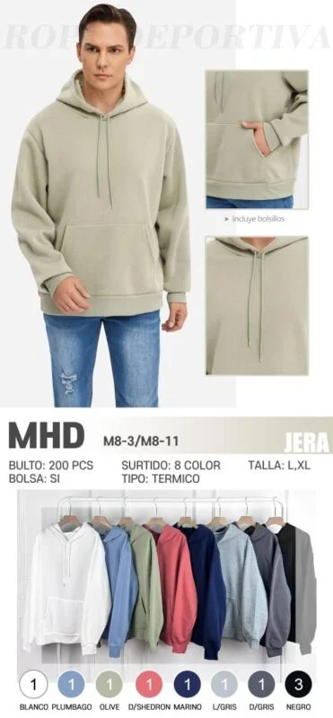 Sudadera con Gorro y Bolsillos-1-MHD