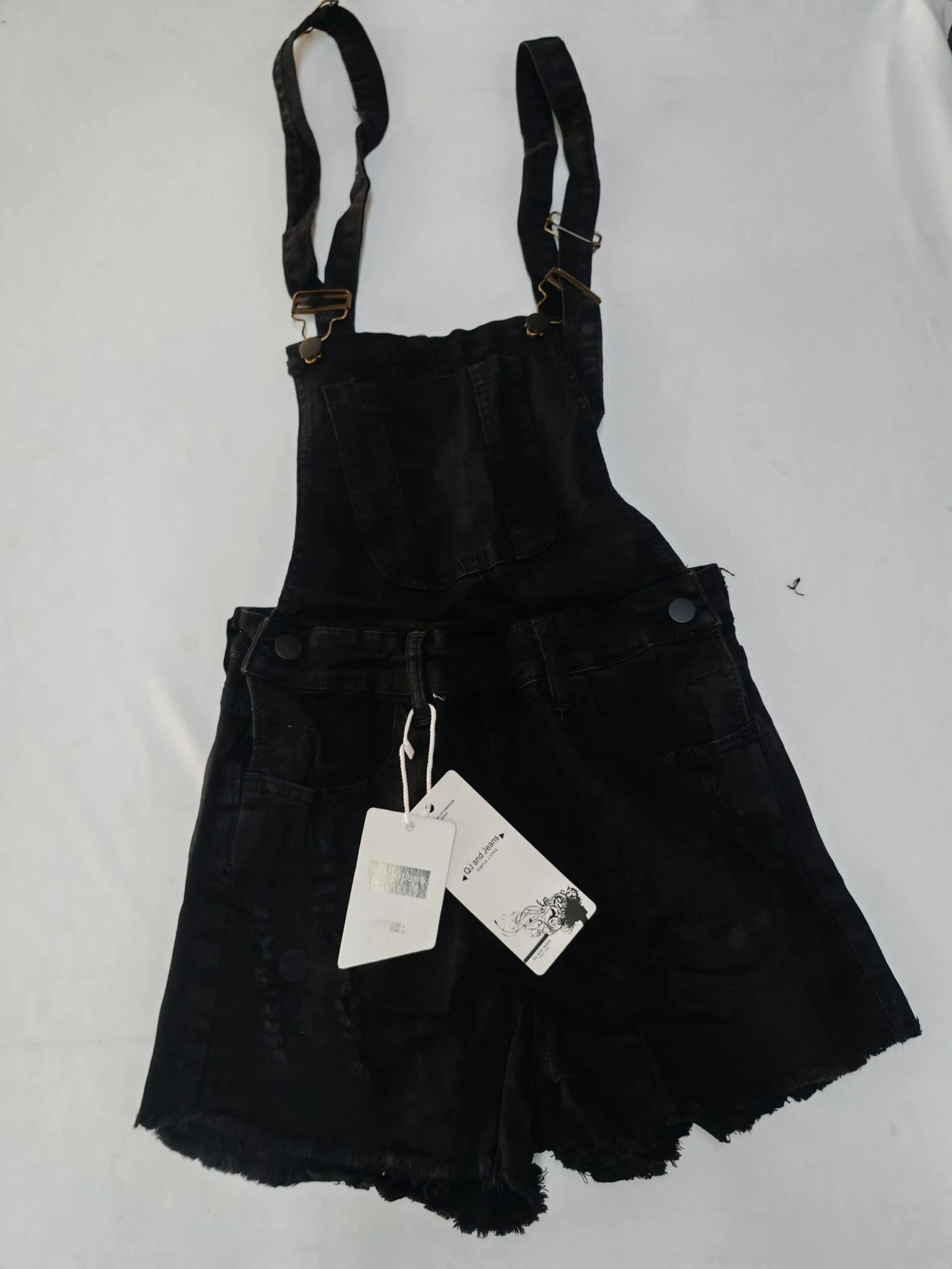 Overol Negro Casual-QJ518