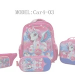 kit 4 pzs, termico calidad premium, con LUZ Y SONIDO DISNEY, bolsas interiores-CAR4-03 - 2