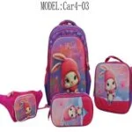 kit 4 pzs, termico calidad premium, con LUZ Y SONIDO DISNEY, bolsas interiores-CAR4-03 - 5