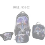 kit 4 pzs, termico calidad premium, con LUZ Y SONIDO DISNEY, bolsas interiores-PRS4-02 - 1