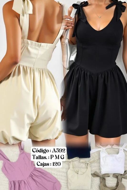 Mono con short globo-A592