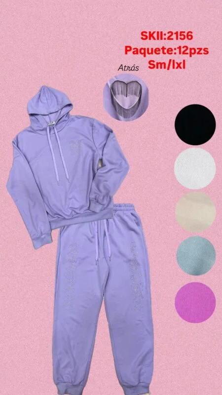 Conjunto sudadera Pants-2156