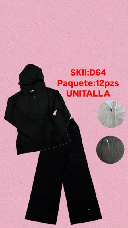 Conjunto pants sudadera-D64