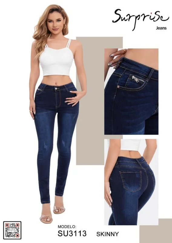 Jeans Skinny Surprise-SU3113