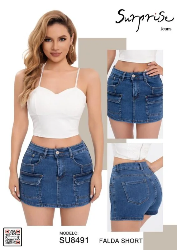 Falda Short Surprise-SU8491