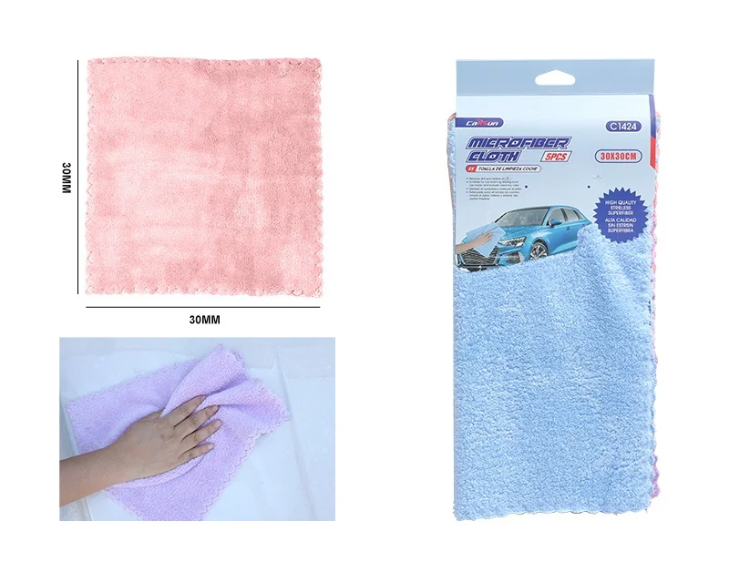 Toalla de microfibra para limpieza de coche-100016
