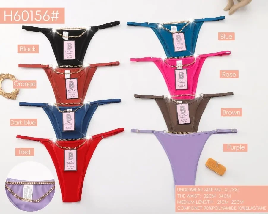 Tanga Con Cadena-0-H60156