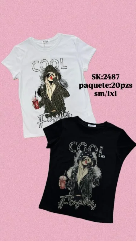 Camisetas Cool Forever para mujer-2487