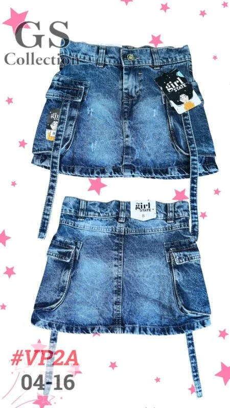 Falda niña cargo-P2YR