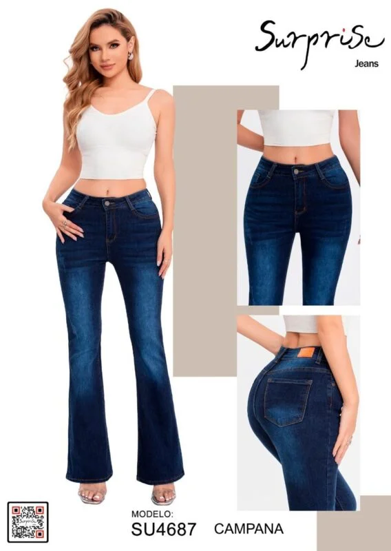 Jeans Acampanados Surprise-SU4687