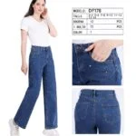 Jeans de mujer con perlas-DF178 - 1