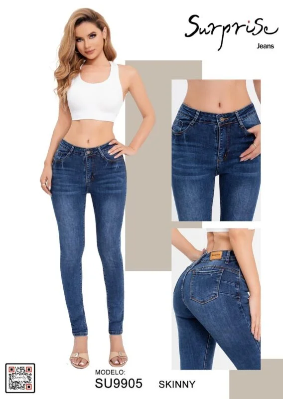 Jeans Skinny Surprise-SU9905