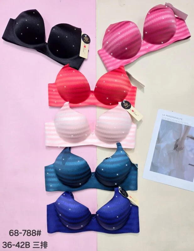 Sujetador strapless con pedrería-68-788#