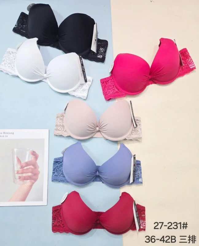 Sujetadores con encaje-27-231#