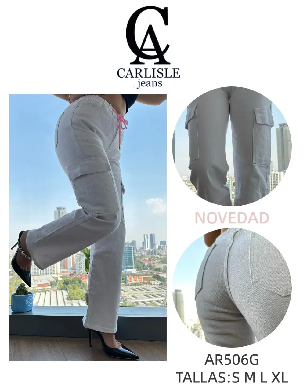 Pantalon Cargo-0-AR506G