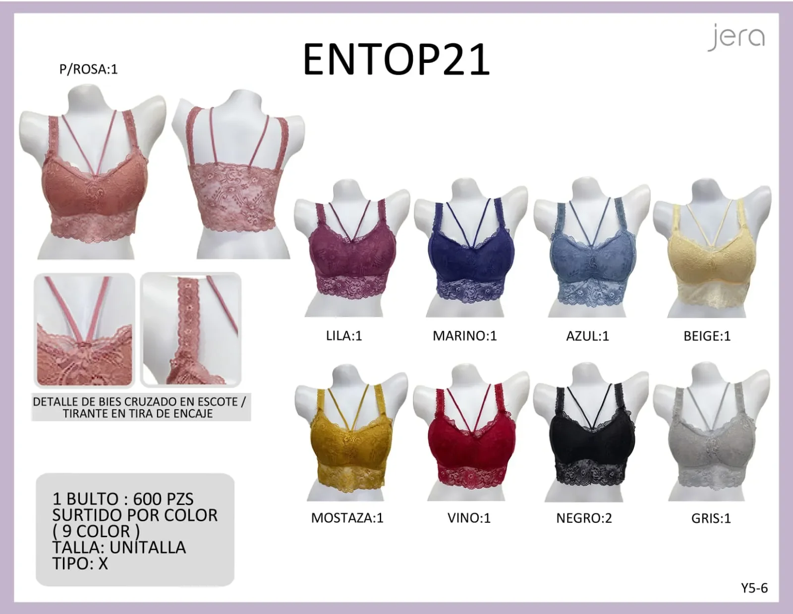 Mujer Top Encaje-ENTOP21