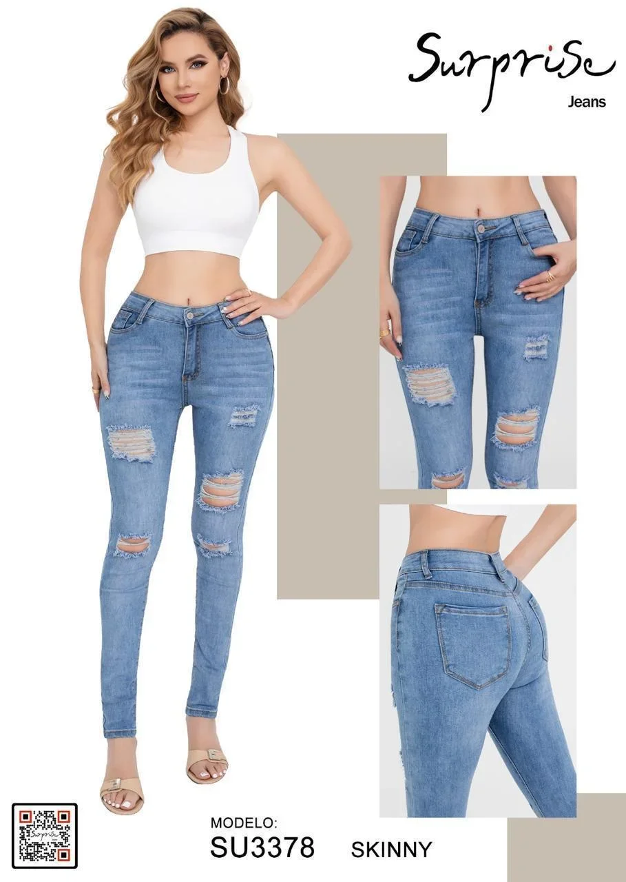Skinny Jeans Surprise-SU3378