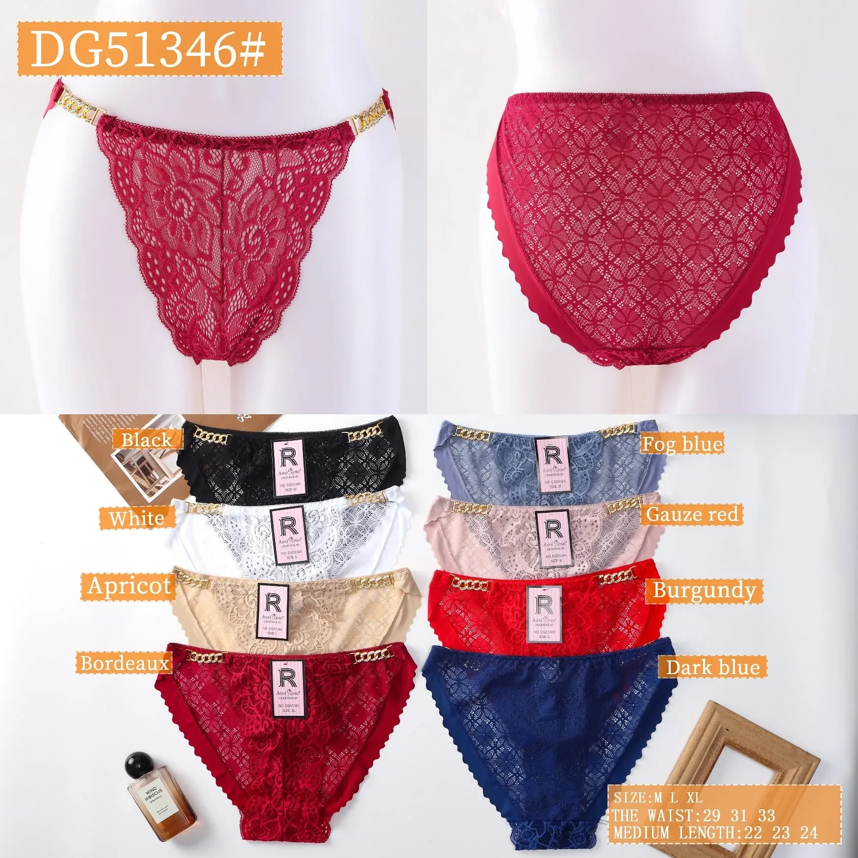 Pantaleta Encaje Elegante-0-DG51346