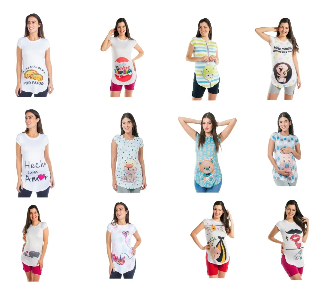 Blusa Maternidad Estampada-BLU-MATER