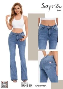 Jeans Acampanados Surprise-AJUSTE-SU4835