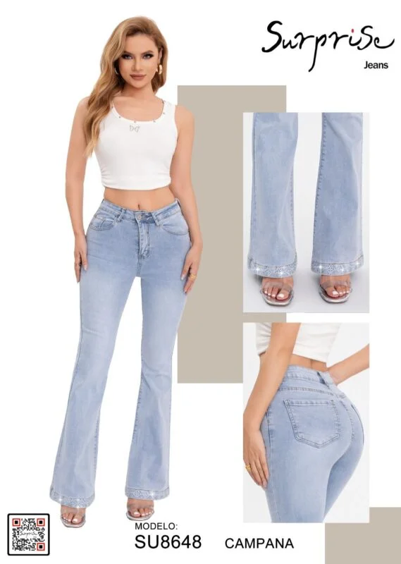 Jeans Acampanados Surprise-SU8648