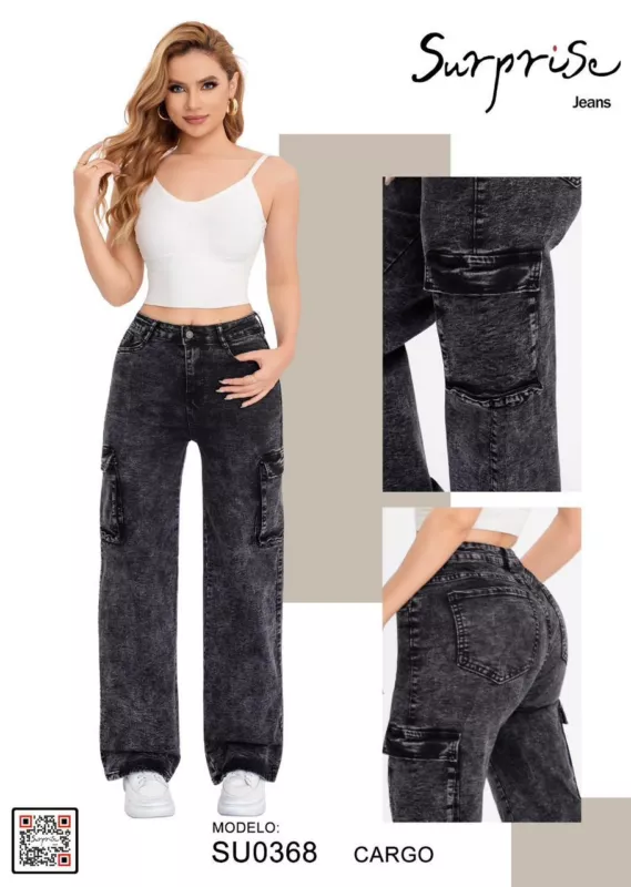 Jeans Cargo Surprise-SU0368