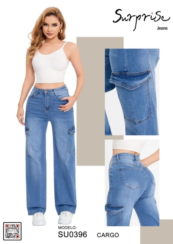 Jeans cargo Surprise-SU0396