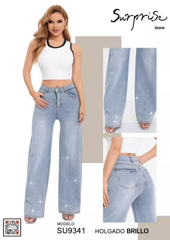 Jeans Holgado Brillo Surprise-SU9341