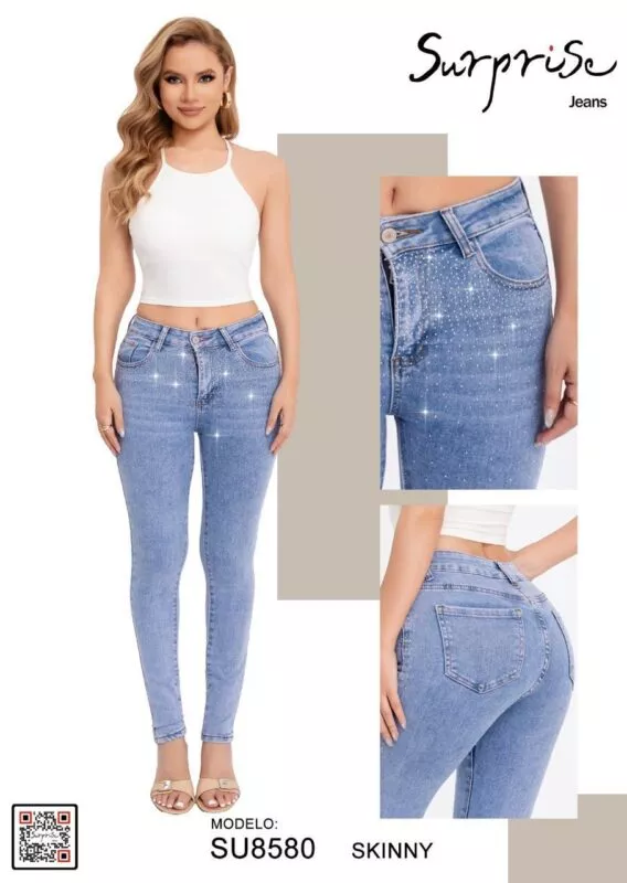 Jeans Skinny Surprise-SU8580