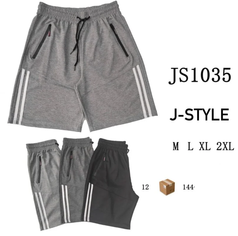 Short deportivo con franjas laterales-JS1035