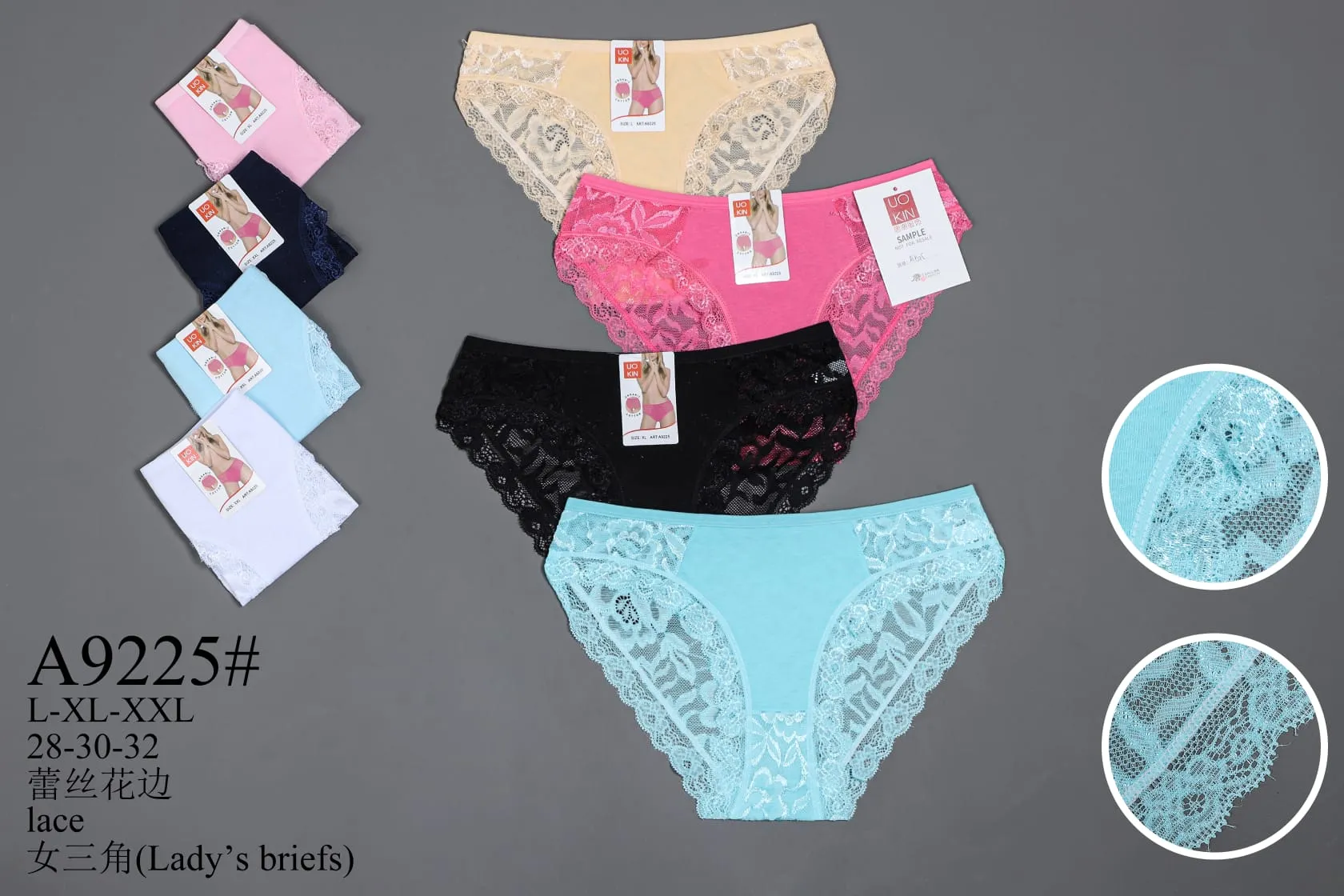 Bikini con Encaje-HS25-A9225