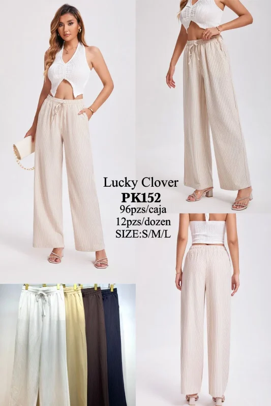 Pantalon de vestir con rayas-PK152